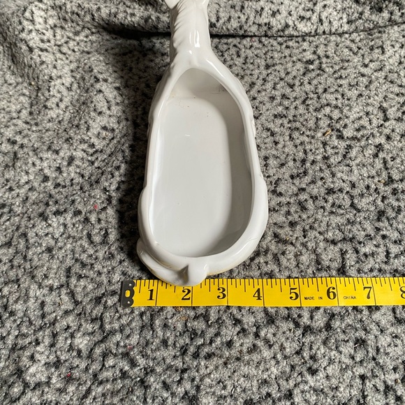 White Ceramic Horse Trinket Dish - Picture 9 of 11